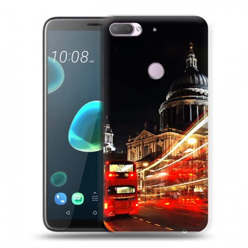 Дизайнерский силиконовый чехол для HTC Desire 12 Plus Лондон