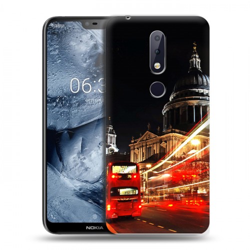 Дизайнерский силиконовый чехол для Nokia 6.1 Plus Лондон