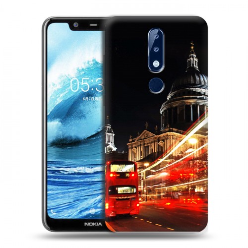 Дизайнерский пластиковый чехол для Nokia 5.1 Plus Лондон