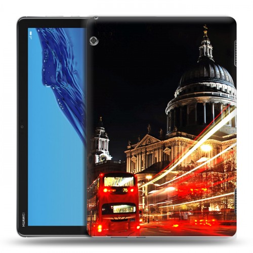 Дизайнерский силиконовый чехол для Huawei MediaPad T5 Лондон