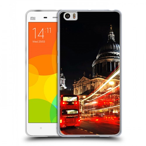 Дизайнерский силиконовый чехол для Xiaomi Mi Note Лондон