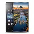 Дизайнерский пластиковый чехол для Sony Xperia acro S Лондон