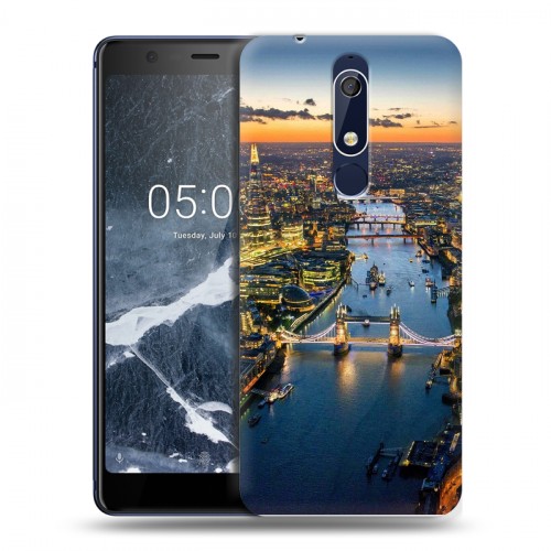 Дизайнерский пластиковый чехол для Nokia 5.1 Лондон