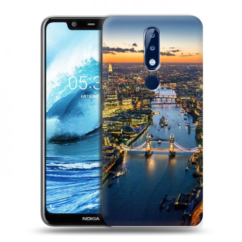 Дизайнерский пластиковый чехол для Nokia 5.1 Plus Лондон