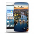 Дизайнерский пластиковый чехол для Huawei Ascend D2 Лондон