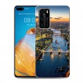 Дизайнерский пластиковый чехол для Huawei P40 Лондон