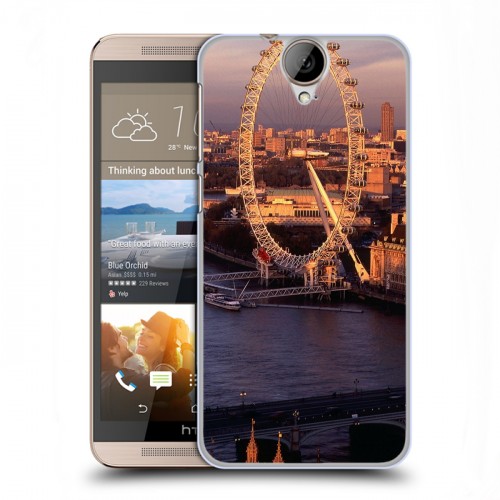 Дизайнерский пластиковый чехол для HTC One E9+ Лондон