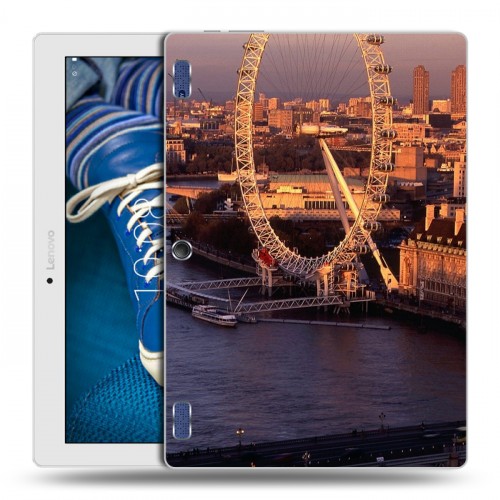 Дизайнерский силиконовый чехол для Lenovo Tab 2 A10-30 Лондон