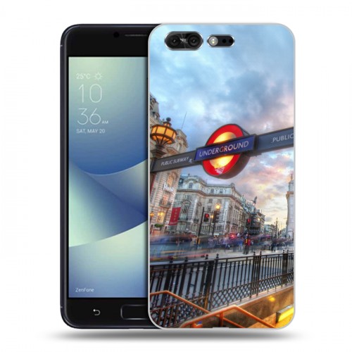 Дизайнерский пластиковый чехол для ASUS ZenFone 4 Pro Лондон