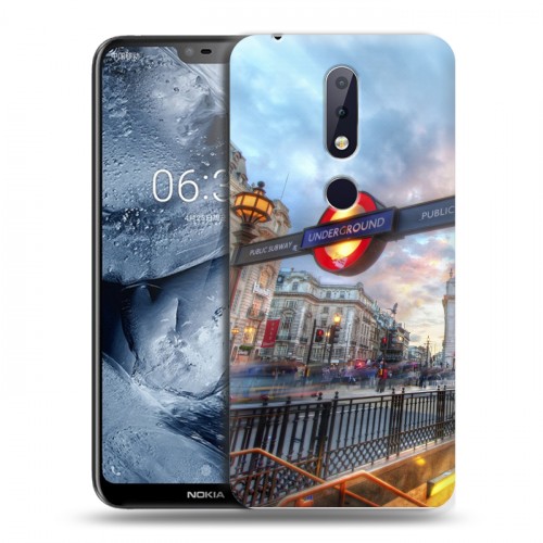 Дизайнерский силиконовый чехол для Nokia 6.1 Plus Лондон