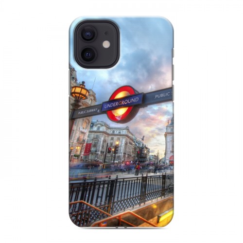 Дизайнерский силиконовый чехол для Iphone 12 Лондон
