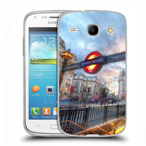 Дизайнерский пластиковый чехол для Samsung Galaxy Core Лондон