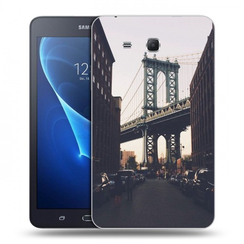Дизайнерский силиконовый чехол для Samsung Galaxy Tab A 7 (2016) Нью-Йорк