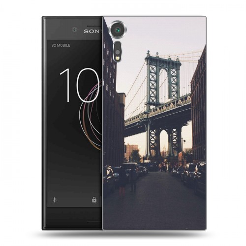 Дизайнерский пластиковый чехол для Sony Xperia XZs Нью-Йорк