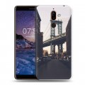 Дизайнерский пластиковый чехол для Nokia 7 Plus Нью-Йорк