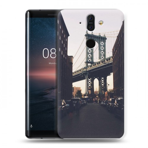 Дизайнерский силиконовый чехол для Nokia 8 Sirocco Нью-Йорк