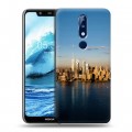 Дизайнерский пластиковый чехол для Nokia 5.1 Plus Нью-Йорк