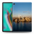 Дизайнерский силиконовый чехол для Samsung Galaxy Tab S5e Нью-Йорк