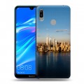 Дизайнерский пластиковый чехол для Huawei Y6 (2019) Нью-Йорк