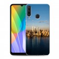 Дизайнерский пластиковый чехол для Huawei Y6p Нью-Йорк