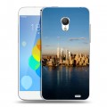 Дизайнерский силиконовый чехол для  Meizu MX3 Нью-Йорк