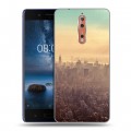 Дизайнерский пластиковый чехол для Nokia 8 Нью-Йорк