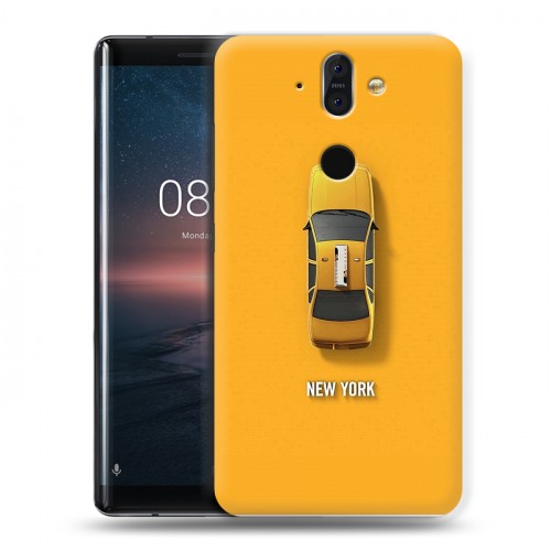 Дизайнерский пластиковый чехол для Nokia 8 Sirocco Нью-Йорк