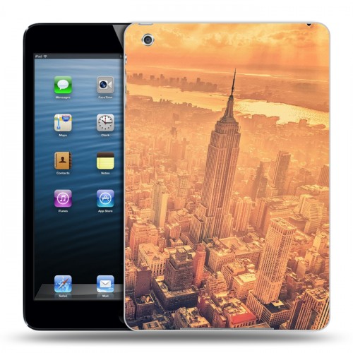 Дизайнерский силиконовый чехол для Ipad Mini Нью-Йорк