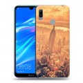 Дизайнерский пластиковый чехол для Huawei Y6 (2019) Нью-Йорк