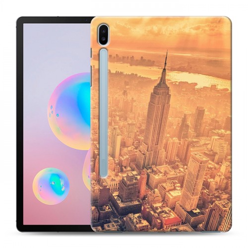 Дизайнерский силиконовый чехол для Samsung Galaxy Tab S6 Нью-Йорк