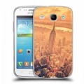 Дизайнерский пластиковый чехол для Samsung Galaxy Core Нью-Йорк