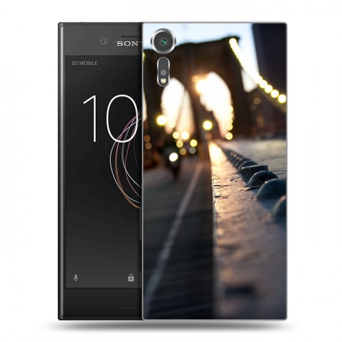 Дизайнерский пластиковый чехол для Sony Xperia XZs Нью-Йорк