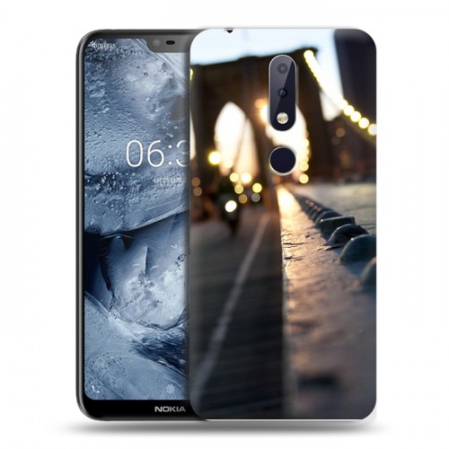 Дизайнерский пластиковый чехол для Nokia 6.1 Plus Нью-Йорк