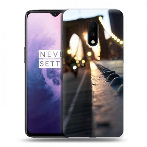 Дизайнерский пластиковый чехол для OnePlus 7 Нью-Йорк