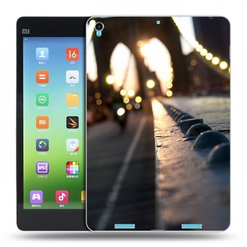 Дизайнерский силиконовый чехол для Xiaomi MiPad Нью-Йорк