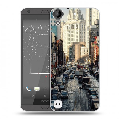 Дизайнерский пластиковый чехол для HTC Desire 530 Нью-Йорк