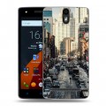 Дизайнерский силиконовый чехол для Wileyfox Storm Нью-Йорк