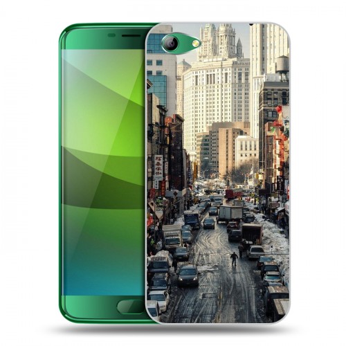 Дизайнерский силиконовый чехол для Elephone S7 Нью-Йорк