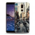 Дизайнерский пластиковый чехол для Nokia 7 Plus Нью-Йорк