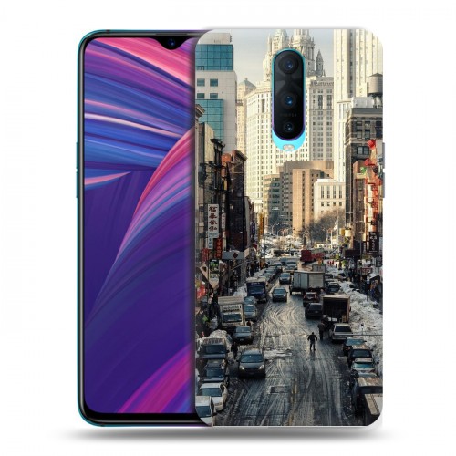 Дизайнерский пластиковый чехол для OPPO RX17 Pro Нью-Йорк