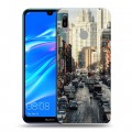 Дизайнерский пластиковый чехол для Huawei Y6 (2019) Нью-Йорк