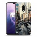 Дизайнерский пластиковый чехол для OnePlus 7 Нью-Йорк