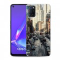 Дизайнерский пластиковый чехол для OPPO A52 Нью-Йорк