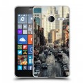Дизайнерский пластиковый чехол для Microsoft Lumia 640 XL Нью-Йорк
