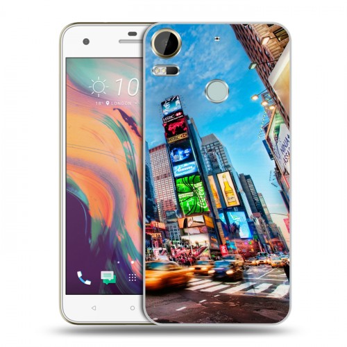 Дизайнерский силиконовый чехол для HTC Desire 10 Pro Нью-Йорк