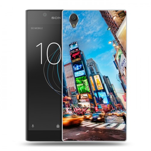 Дизайнерский пластиковый чехол для Sony Xperia L1 Нью-Йорк