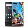 Дизайнерский пластиковый чехол для BlackBerry KEY2 Нью-Йорк