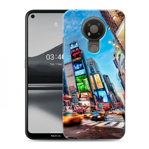 Дизайнерский силиконовый чехол для Nokia 3.4 Нью-Йорк