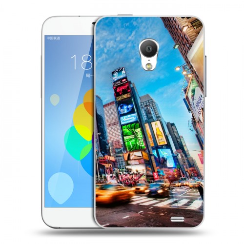 Дизайнерский силиконовый чехол для  Meizu MX3 Нью-Йорк