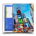 Дизайнерский силиконовый чехол для Samsung Galaxy Tab 4 10.1 Нью-Йорк